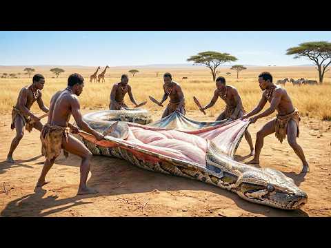 Prehistoric Survival Story | Giant Python Attacks — Early Humans Fight for Survival