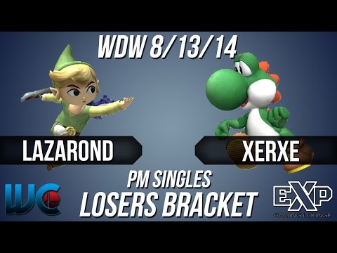 WDW 8/13/14 - Lazarond (Toon Link) vs. Xerxe (Yoshi) PM Singles Bracket