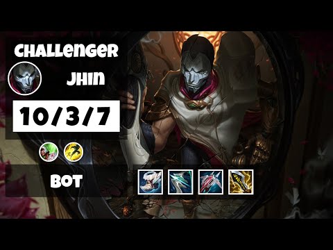 Jhin BR Challenger BOT (10/3/7) - v11.14
