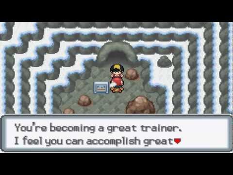 Pokemon Light Platinum Walkthrough Part 17 - Mt. Winter