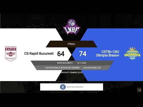 LNBF 2022-2023: Rapid București - Olimpia CSU Brașov