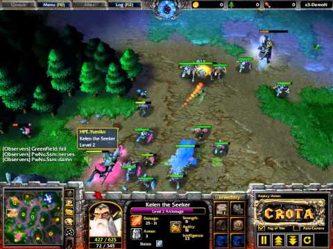 Wan (UD) vs Yumiko (HU) - G1 - WarCraft 3 - WC414