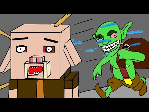 Creepy Goblin Attack in Minecraft Bedrock Edition