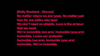 Tinie Tempah ft Kelly Rowland - Invincible  Lyrics