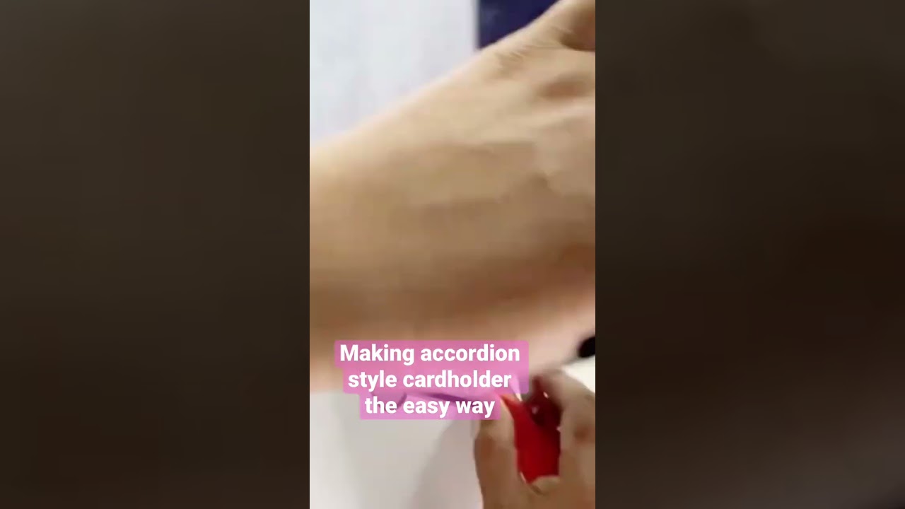 Making accordion style card slots - cardholder wallet - #chezvies #walletpattern #sewingtutorial