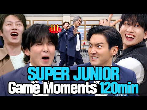 (120min) This right here is a 100% certified gamer 🔥 SUPER JUNIOR Game Moments 🤣🤣🤣