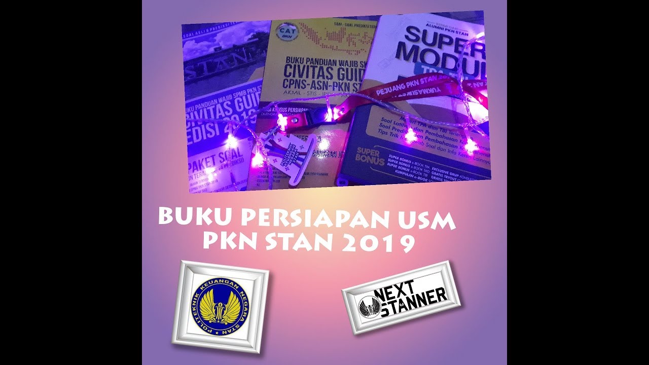 Buku persiapan spmb PKN STAN 2019