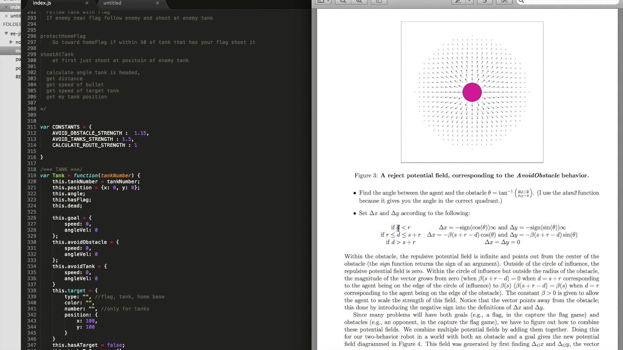 potential fields explanation -- jsflags