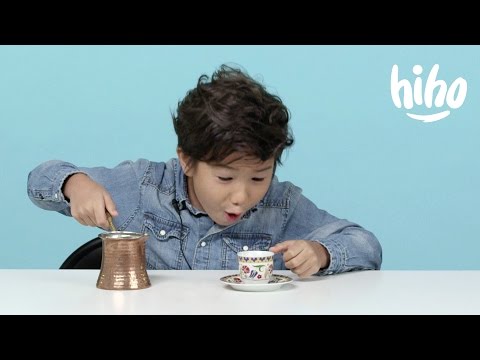 Coffee | American Kids Try Food from Around the World - Ep 7 | Kids Try | Cut