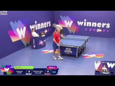 WINners CUP table 2  10.01  Laskavyi Vasilii - Shinkarenko Gennadii   12:00