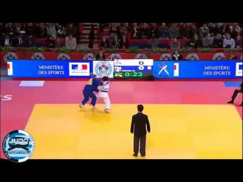Judo Grand Slam Paris 2012 Semifinal -57kg SATO Aiko (JPN)-PAVIA (FRA)