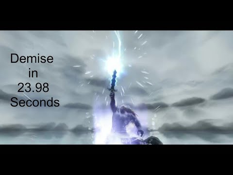 Final Boss - Demise in 23.98 seconds - The legend of Zelda Skyward Sword HD