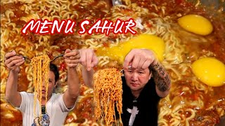 INDOMIE GORENG SARDEN !! SAHUR BARENG MAS GONDRONG