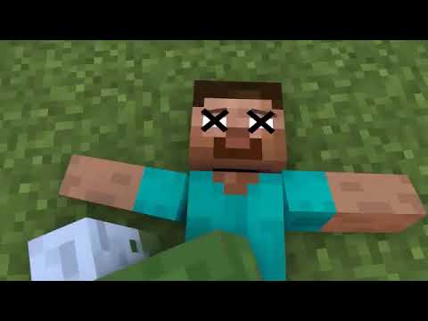 Monster School RIP ZOMBIE Minecraft animation Scary 