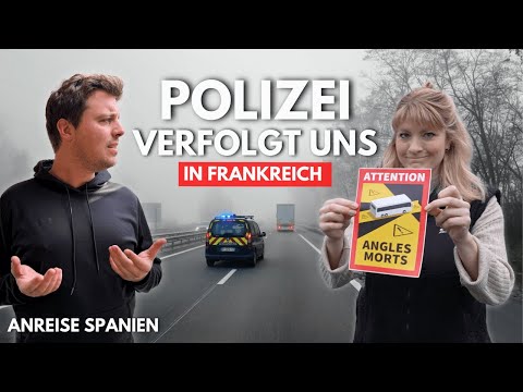 Police are following us 🇫🇷 Arrival in Spain | Winter Tour 2025