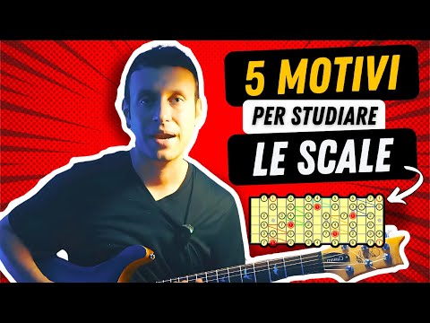 5 MOTIVI per cui devi studiare le SCALE sulla chitarra.