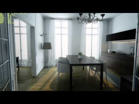 Unreal Paris 1.3 Unreal Engine 4.7.1 Test FX-8350 R9 270x 4gb 8gb RAM Win7 x64 1080p