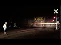 TRAIN TRACKERS 19 CSX NIGHT TIME SIGHTINGS
