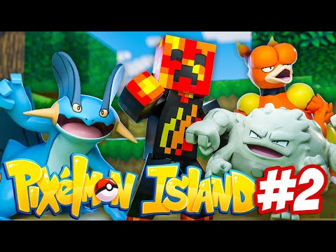 Minecraft Pixelmon Island UHC #2 - PRESTON IS OVER POWERED