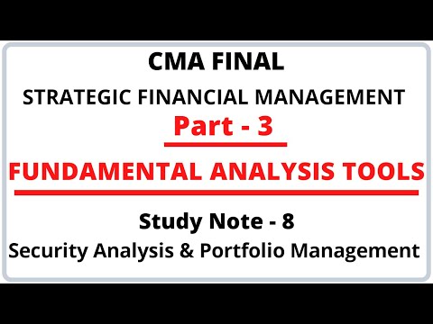 SFM | Strategic Financial Management | CMA Final | CMA Junction