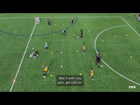 Training session with KRC Gent’s U8 Part 3 - Dribbling circuit