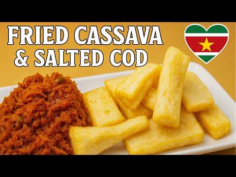 You’ve Never Had Fried Cassava With Salted Cod Like THIS 🔥(Surinamese recipe)
