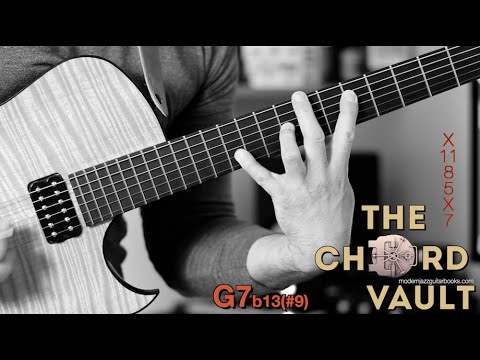 The Chord Vault - Close Interval Altered Dominant Modern Voicings