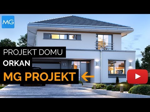 Projekt domu Orkan MG Projekt - 178.05 m2