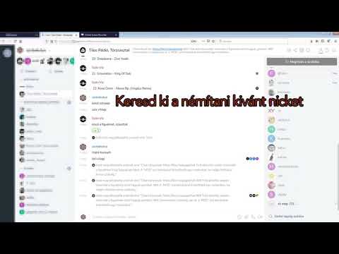 Némítás a Tilos rádió chat-jén