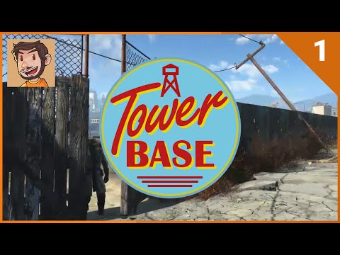 Settlement Builder Tycoon - Tower Base - Part 1 (Fallout 4)