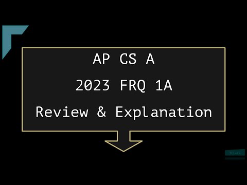 Apcsa 2023 Frq