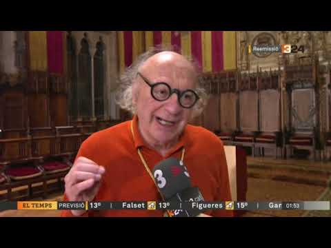 Jaume Sisa rep la medalla d'or al mèrit cultural de Barcelona