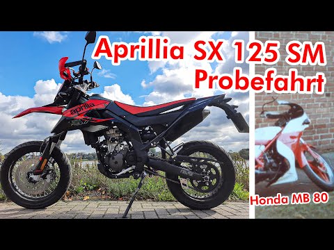 Aprilia SX 125 CCM SUPERMOTO | Probefahrt | Flic