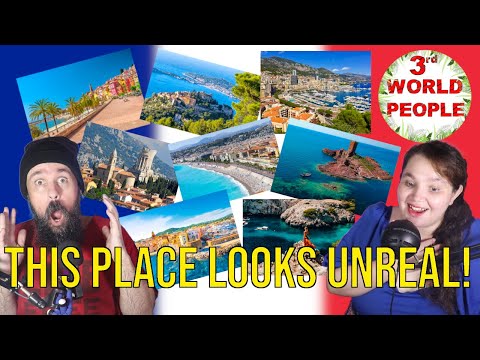 3rd WORLD PEOPLE SEEING THE FRENCH RIVIERA FOR THE FIRST TIME | FRANCE REACTION