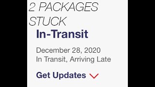 USPS "In Transit, Arriving Late"