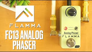 Video thumbnail for Flamma FC13 Analog Phaser by Pedal of the Day