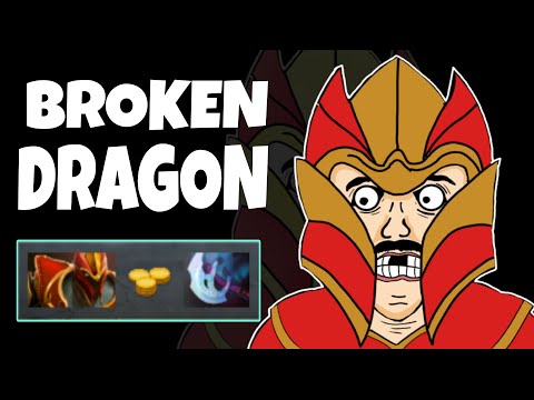 Dragon Knight is the Most Broken Hero on 7.33 Patch