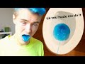 Drinking Blue Food Dye Until My Pee Turns Blue