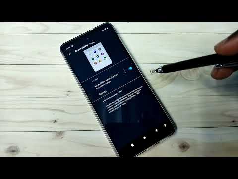 How to Remove Accessibility shortcut Menu on Motorola Moto G71 5G | Android