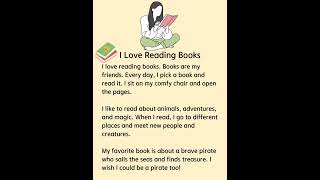 i love reading books