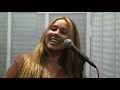 Haley Reinhart performs with her dad at Chess Records in Chicago