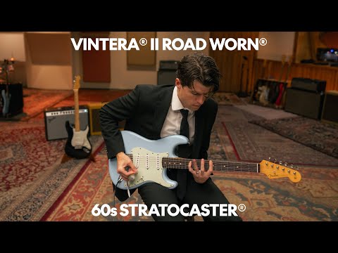 Электрогитара FENDER VINTERA II ROAD WORN '60S STRATOCASTER SONIC BLUE