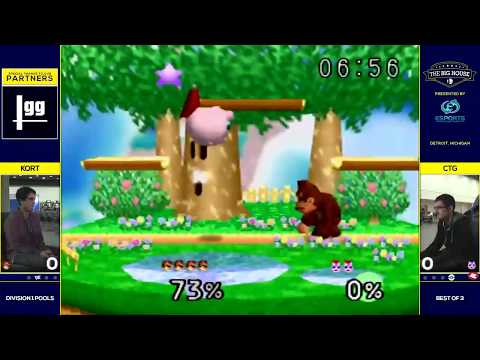 TBH8 - Kort (DK) vs. CTG (Jigglypuff) SSB64 Division 1