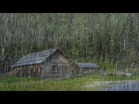 Sunetul ploii si tunete pentru a dormi profund 10 ore fara reclame - Rain sounds for sleeping