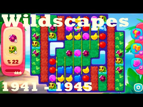 Wildscapes Level 1941- 1945 HD Walkthrough | 3 - match game | gameplay | android | ios | pc | app