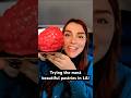 Trying The Most Beautiful Pastries In LA Foodie Eating Mukbang ASMR Shorts LA