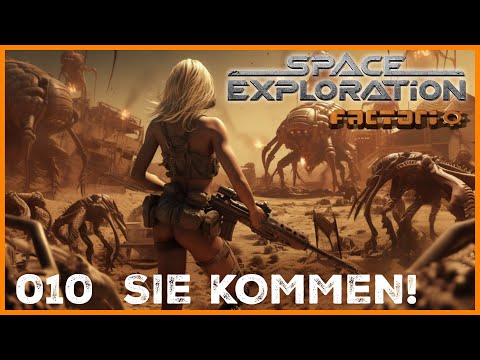 Factorio #010 Biters, they're coming! Reboot - Tutorial. Automation - Space Exploration.
