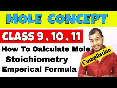 Mole Concept || Class 9,10,11 || Stoichiometry || Percentage Composition | Compilation Of OLd Videos Video