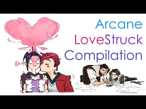 Arcane Lovestruck Compilation | Arcane League of Legends Comic Dub