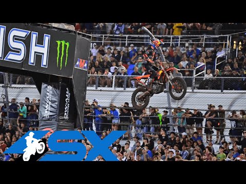 AMAスーパークロスRd8 デイトナ250SXハイライト動画